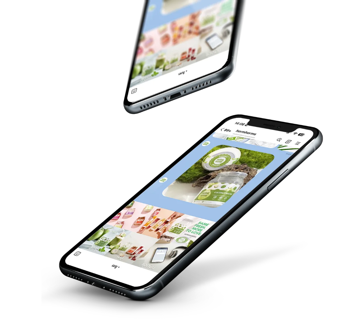 หน้าร้านออนไลน์ของ Accella ONE บนมือถือ